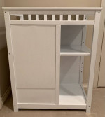 All Wood Baby Changing Table/White