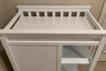 All Wood Baby Changing Table/White