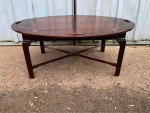 Chippendale Style Mahogany Butler’s Trau -Coffee Table by Herendon