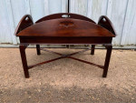Chippendale Style Mahogany Butler’s Trau -Coffee Table by Herendon