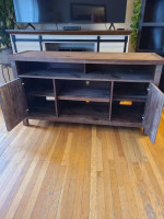 Large Farmhouse Style Entertainment Table