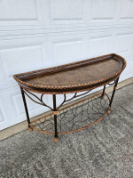 Bernhardt decorative console table