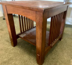 Mission style side / coffee table
