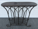 Metal and Wood Accent / Hallway Table