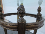 Metal and Glass Accent / End / Side / Table