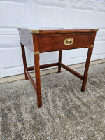 Bombay company campaign style end table
