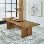 Zealand 9-piece Dining Table Set Acacia Veneers 2378