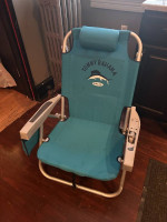 3 Camping Chairs with table