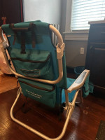 3 Camping Chairs with table