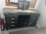 Counter height, table and buffet