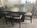 Counter height, table and buffet