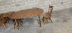 Breakfast / dining table and 2 chairs (free delivery)