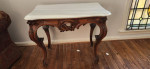Marble side table (free delivery)