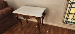 Marble side table (free delivery)