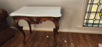 Marble side table (free delivery)