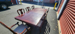 Belfort table and 8 chairs from Kincaid (free delivery)