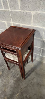 Unique side table and chair combo (free delivery)