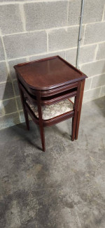 Unique side table and chair combo (free delivery)