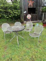 Out side table and chairs