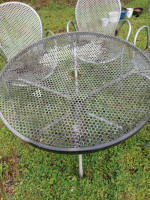 Out side table and chairs