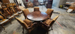 5 Ethan Allen armchairs and table (free delivery)