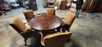 5 Ethan Allen armchairs and table (free delivery)