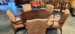 5 Ethan Allen armchairs and table (free delivery)