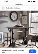 American Trestle Drafting Table