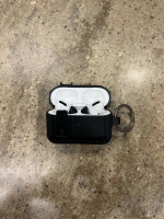 Apple Airpod Pros (includes FREE memory foam eartips + FREE rugged carrying case