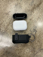 Apple Airpod Pros (includes FREE memory foam eartips + FREE rugged carrying case