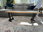 Custom live edge, Maple, Coffee Table