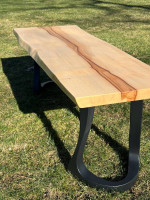 Custom live edge, Maple, Coffee Table
