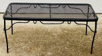 Wrought Iton MCM Coffee Table Just repainted