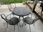 5-piece patio table set