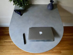 Herman Miller Compact Desk Table on Wheels for Small Spaces