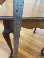 Drop leaf side table