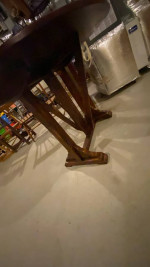 Drop leaf table gate leg solid wood dining or desk use