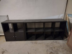 Black end table and organizer for sale