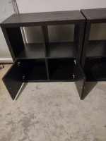 Black end table and organizer for sale