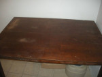 Wood Table solid chairs
