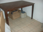 Wood Table solid chairs