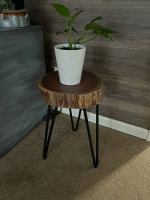 Solid Wood End Table