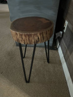 Solid Wood End Table