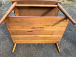 Mid Century Walnut Side Table. By Lane