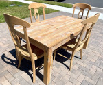 New Coastal Farmhouse Table Set