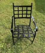 Beautiful Patio Set Tile Top Table, Side Table And 4 Chairs LOWERED
