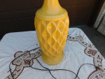 Mid century Ceramic honeycomb table lamp