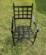 Beautiful Patio Set Tile Top Table, Side Table And 4 Chairs LOWERED