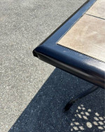 Beautiful Patio Set Tile Top Table, Side Table And 4 Chairs LOWERED