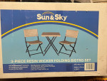 Table and chairs